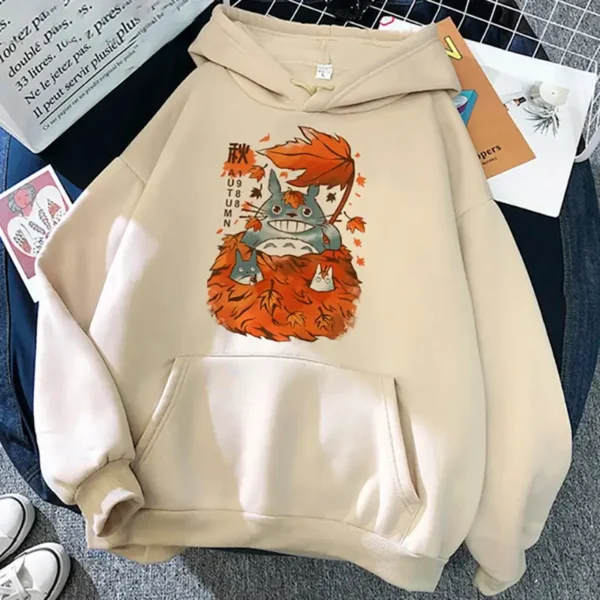 Felpa Totoro Foglie