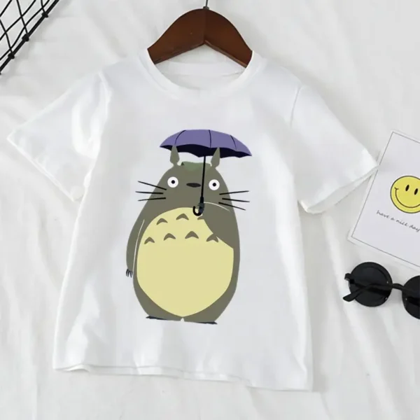 Maglietta Totoro Bambino Ombrello