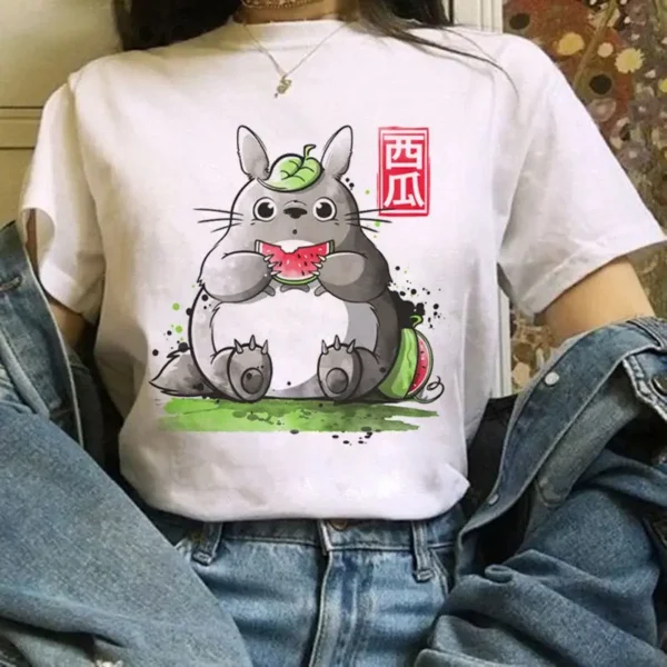 Maglietta Totoro Donna Anguria