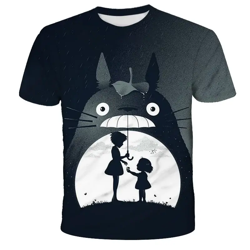 Maglietta Totoro Luna Maglietta Totoro Luna