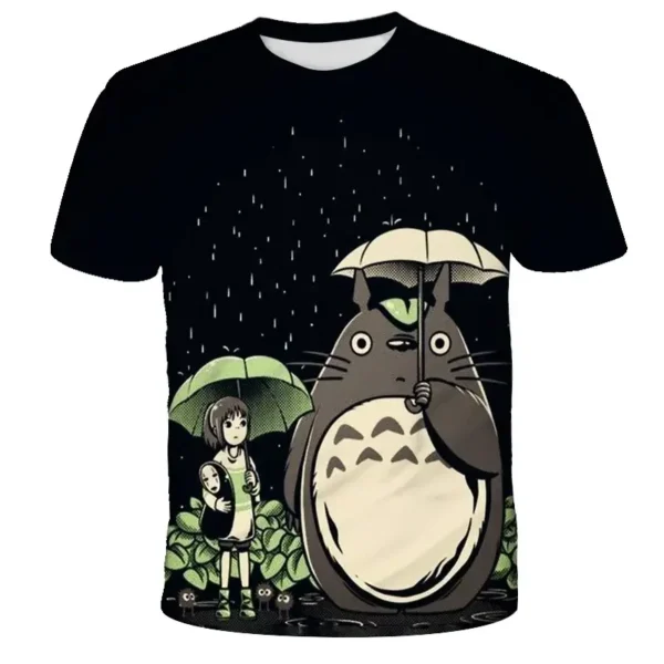 Maglietta Totoro Pioggia