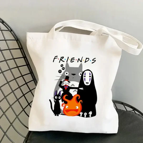 Tote Bag Totoro Friends