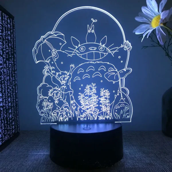 Lampada 3D Totoro