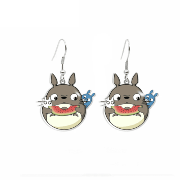 Orecchini Totoro Anguria