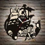 Orologio in vinile Totoro Foresta