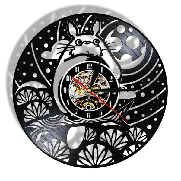 Orologio in vinile Totoro Paesaggio