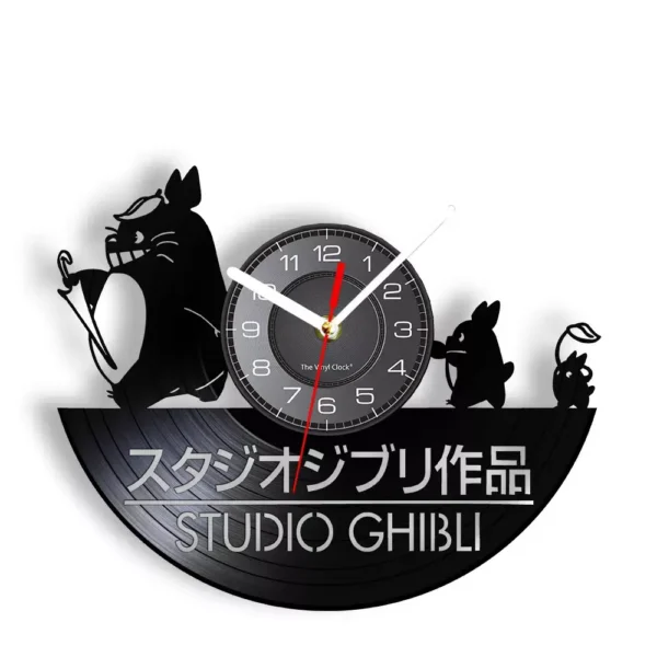Orologio in vinile Totoro Studio Ghibli
