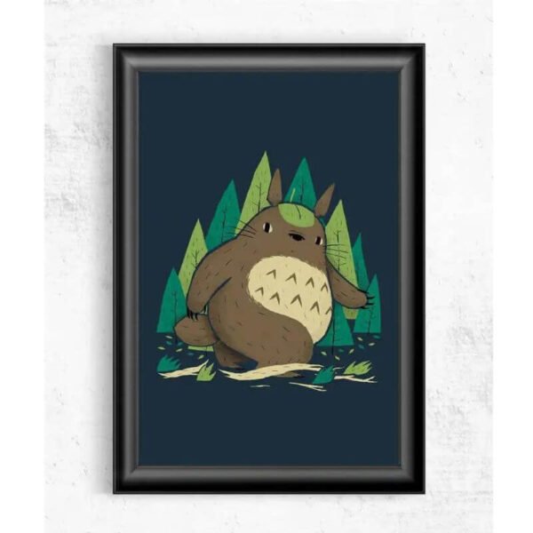 Poster Totoro Alberi