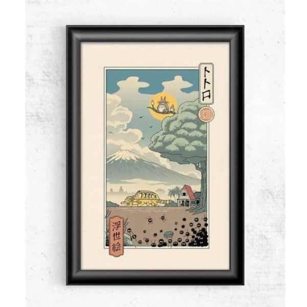 Poster Totoro Giapponese