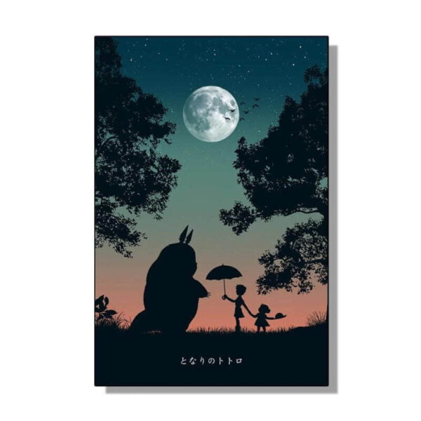 Poster Totoro Luna