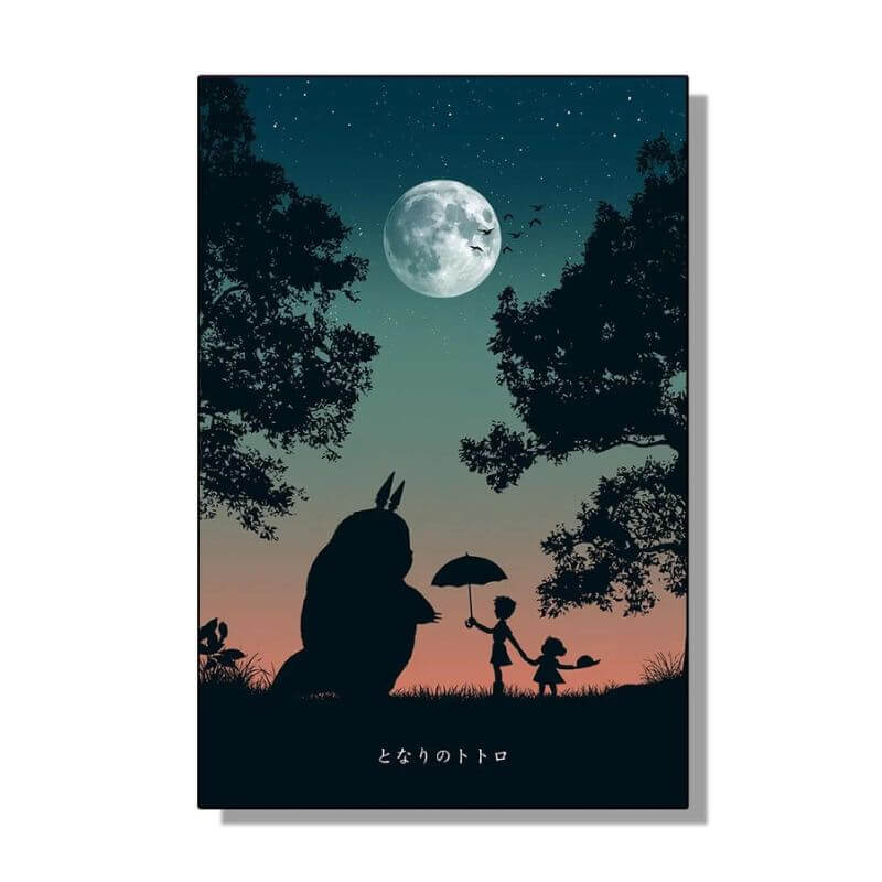 Poster Totoro Luna Poster Totoro Luna