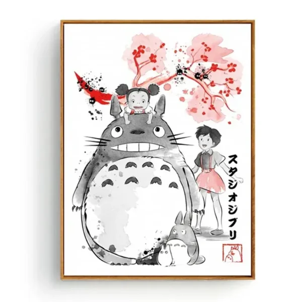Poster Totoro Sakura
