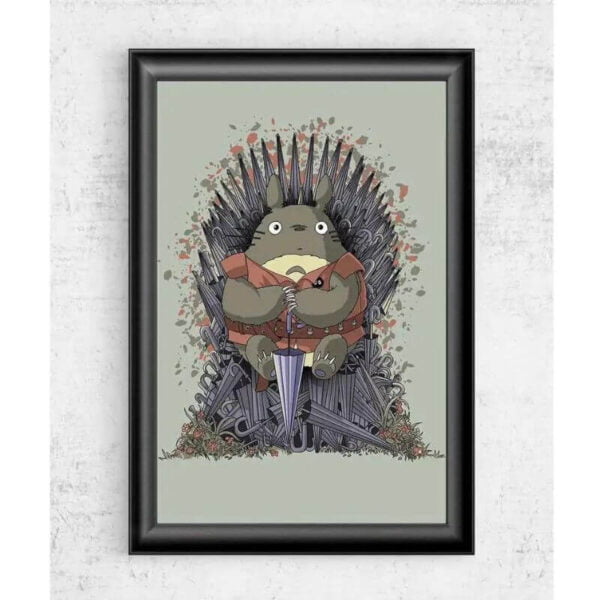 Poster Totoro Trono di Spade