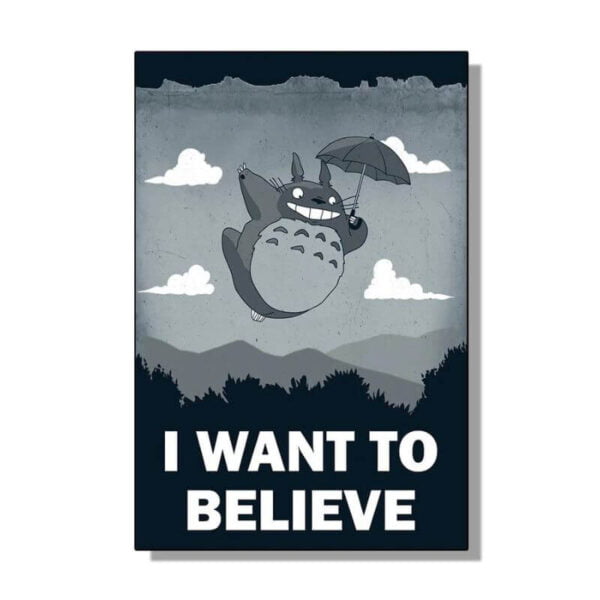 Poster Totoro Volante