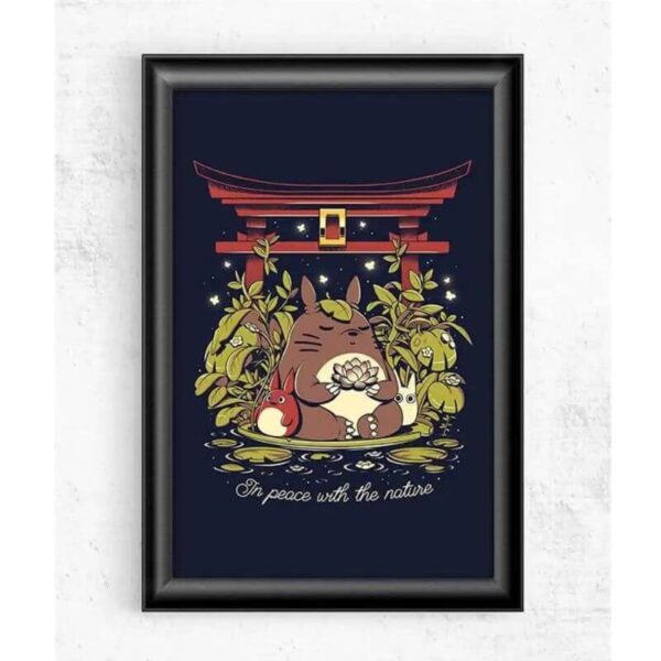 Poster Totoro Zen