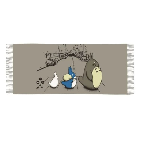 Sciarpa Totoro Grigia