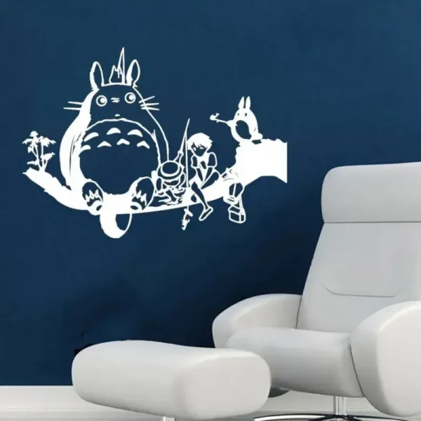 Stickers Totoro Pesca